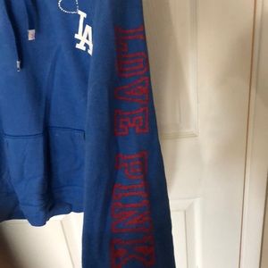 PINK Victoria's Secret Tops - Dodgers Hoodie PINK Victoria's Secret Tops - Dodgers Hoodie